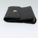 VERSACE Day Planner Cover Leather Black Auth ac3711-3