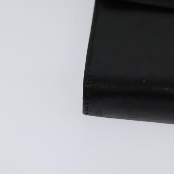 VERSACE Day Planner Cover Leather Black Auth ac3711