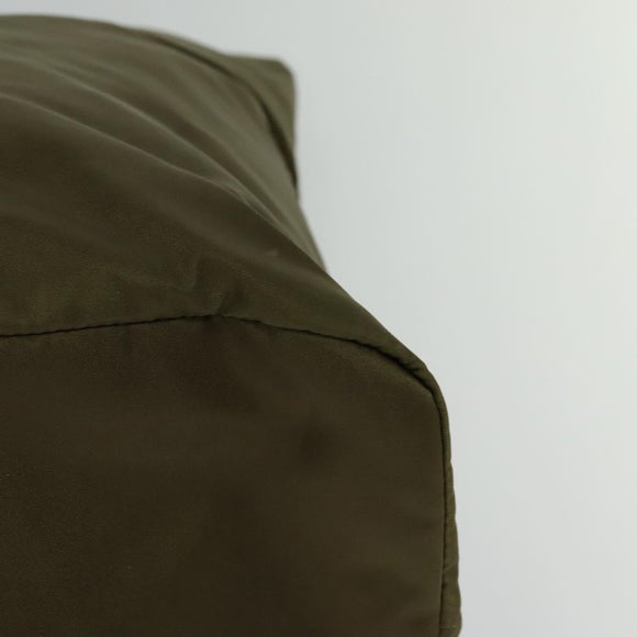 PRADA Hand Bag Nylon 2way Khaki Auth ac3713