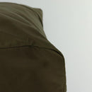 PRADA Hand Bag Nylon 2way Khaki Auth ac3713-16