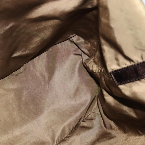 PRADA Hand Bag Nylon 2way Khaki Auth ac3713