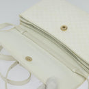 GUCCI Micro GG Supreme Shoulder Bag PVC White Gold 004 106 0024 Auth ac3716-14