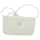 GUCCI Micro GG Supreme Shoulder Bag PVC White Gold 004 106 0024 Auth ac3716-3