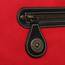 BURBERRY Shoulder Bag Canvas Red Auth ac3717-17