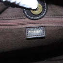 BURBERRY Shoulder Bag Canvas Red Auth ac3717-18
