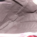 BURBERRY Shoulder Bag Canvas Red Auth ac3717-19