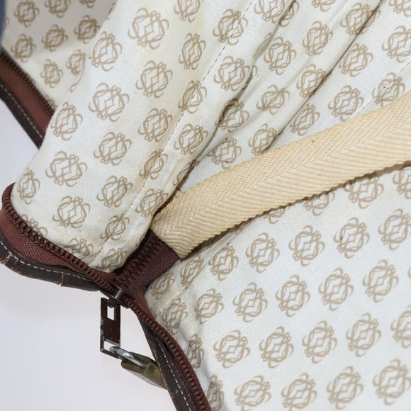 LOEWE Anagram Garment Cover Suede Beige Auth ac3727