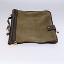 LOEWE Anagram Garment Cover Suede Beige Auth ac3727-4
