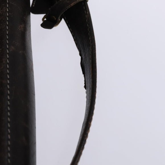 LOEWE Anagram Garment Cover Suede Beige Auth ac3727