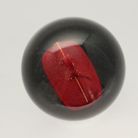 LOUIS VUITTON Snow Globe Alma VIP Limited Clear Red LV Auth ac3729