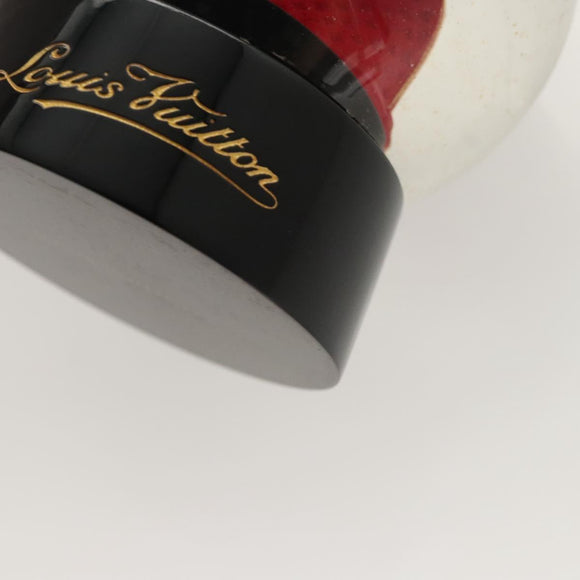 LOUIS VUITTON Snow Globe Alma VIP Limited Clear Red LV Auth ac3729