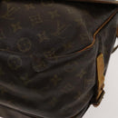 LOUIS VUITTON Monogram Saumur 35 Shoulder Bag M42254 LV Auth ac3749-17