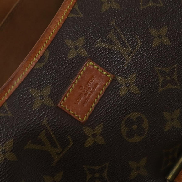 LOUIS VUITTON Monogram Saumur 35 Shoulder Bag M42254 LV Auth ac3749