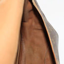 LOUIS VUITTON Monogram Saumur 35 Shoulder Bag M42254 LV Auth ac3749-25