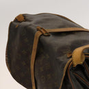 LOUIS VUITTON Monogram Saumur 35 Shoulder Bag M42254 LV Auth ac3749-6