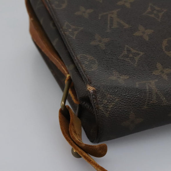 LOUIS VUITTON Monogram Cartouchiere GM Shoulder Bag M51252 LV Auth ac3750