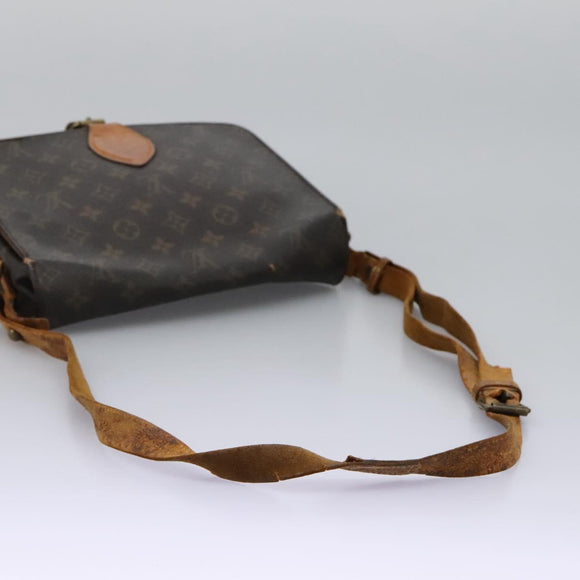 LOUIS VUITTON Monogram Cartouchiere GM Shoulder Bag M51252 LV Auth ac3750