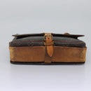 LOUIS VUITTON Monogram Cartouchiere GM Shoulder Bag M51252 LV Auth ac3750-7