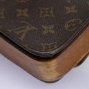LOUIS VUITTON Monogram Cartouchiere GM Shoulder Bag M51252 LV Auth ac3750-21