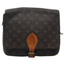 LOUIS VUITTON Monogram Cartouchiere GM Shoulder Bag M51252 LV Auth ac3750-13