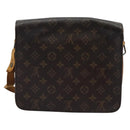 LOUIS VUITTON Monogram Cartouchiere GM Shoulder Bag M51252 LV Auth ac3750-2