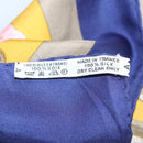 HERMES Carre 90 Scarf ""CHEVAL TURC"" Silk Blue Auth ac3753-15