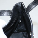 BURBERRY Nova Check Hand Bag Nylon Black Auth ac3761-18