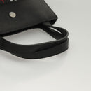 BURBERRY Nova Check Hand Bag Nylon Black Auth ac3761-7