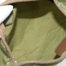 PRADA Pouch Nylon 3Set Green Navy beige Auth ac3763-15