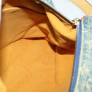 LOUIS VUITTON Monogram denim Buggy PM Shoulder Bag Blue M95049 LV Auth ac3765-17