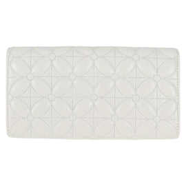 LOUIS VUITTON Flower Portefeuille Capsine Wallet White M11417 LV Auth ac3766SAM - 0