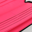 CHANEL Cambon Line Matelasse Long Wallet Calf leather Black CC Auth ac3768AM-22