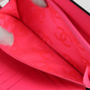 CHANEL Cambon Line Matelasse Long Wallet Calf leather Black CC Auth ac3768AM-25