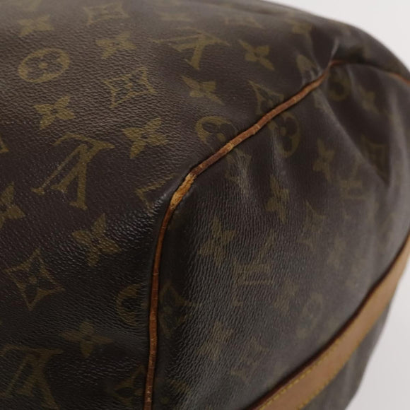 LOUIS VUITTON Monogram Keepall Bandouliere 55 Boston Bag M41414 LV Auth ac3775