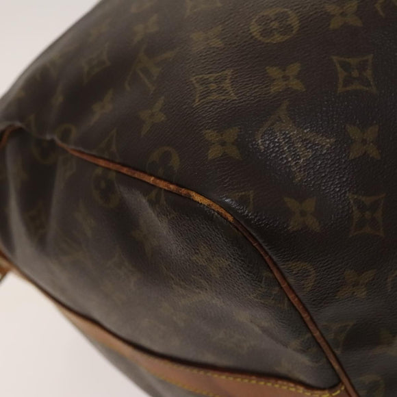 LOUIS VUITTON Monogram Keepall Bandouliere 55 Boston Bag M41414 LV Auth ac3775