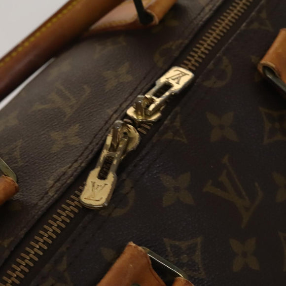 LOUIS VUITTON Monogram Keepall Bandouliere 55 Boston Tasche M41414 LV Auth ac3775