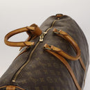 LOUIS VUITTON Monogram Keepall Bandouliere 55 Boston Bag M41414 LV Auth ac3775-6