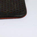 LOUIS VUITTON Monogram Perfo Pochette Cles Coin Purse Orange M95222 Auth ac3778-16