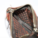 LOUIS VUITTON Monogram Perfo Pochette Cles Coin Purse Orange M95222 Auth ac3778-17