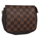 LOUIS VUITTON Damier Ebene Trousse Makeup Pouch N51982 LV Auth ac3779-1