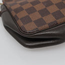 LOUIS VUITTON Damier Ebene Trousse Makeup Pouch N51982 LV Auth ac3779-9
