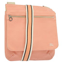 BURBERRY Blue Label Shoulder Bag Canvas Pink Auth ac3783-1