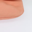 BURBERRY Blue Label Shoulder Bag Canvas Pink Auth ac3783-14