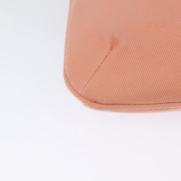 BURBERRY Blue Label Shoulder Bag Canvas Pink Auth ac3783