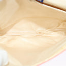 BURBERRY Blue Label Shoulder Bag Canvas Pink Auth ac3783-12