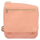 BURBERRY Blue Label Shoulder Bag Canvas Pink Auth ac3783-13