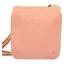 BURBERRY Blue Label Shoulder Bag Canvas Pink Auth ac3783-2