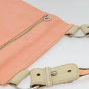 BURBERRY Blue Label Shoulder Bag Canvas Pink Auth ac3783-6