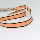 BURBERRY Blue Label Shoulder Bag Canvas Pink Auth ac3783-7