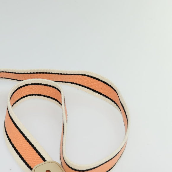 BURBERRY Blue Label Shoulder Bag Canvas Pink Auth ac3783